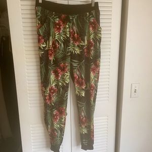 Tropical light summer pants